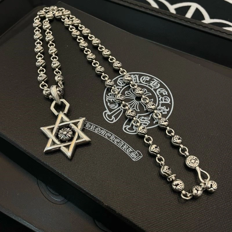 WrinkleFree Chrome Hearts Necklaces 240080
