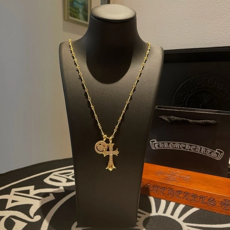 Chrome Hearts Necklaces ZipUp 240075