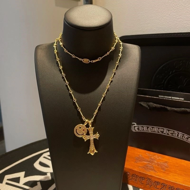 Chrome Hearts Necklaces ZipUp 240075