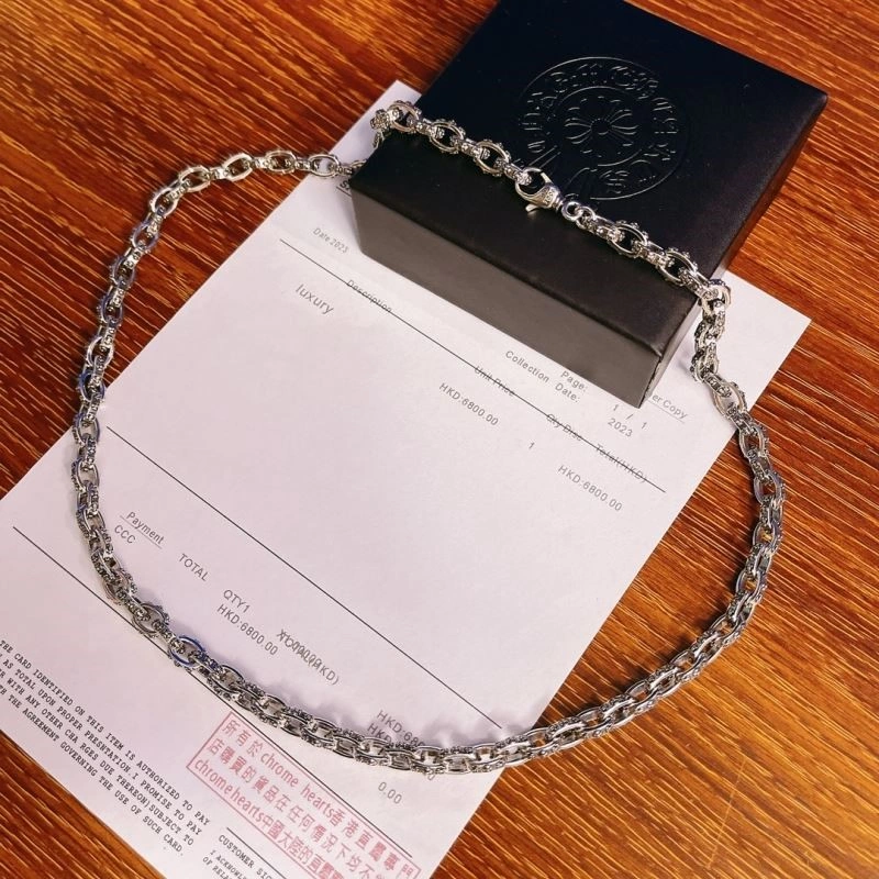 Chic Chrome Hearts Necklaces 240040
