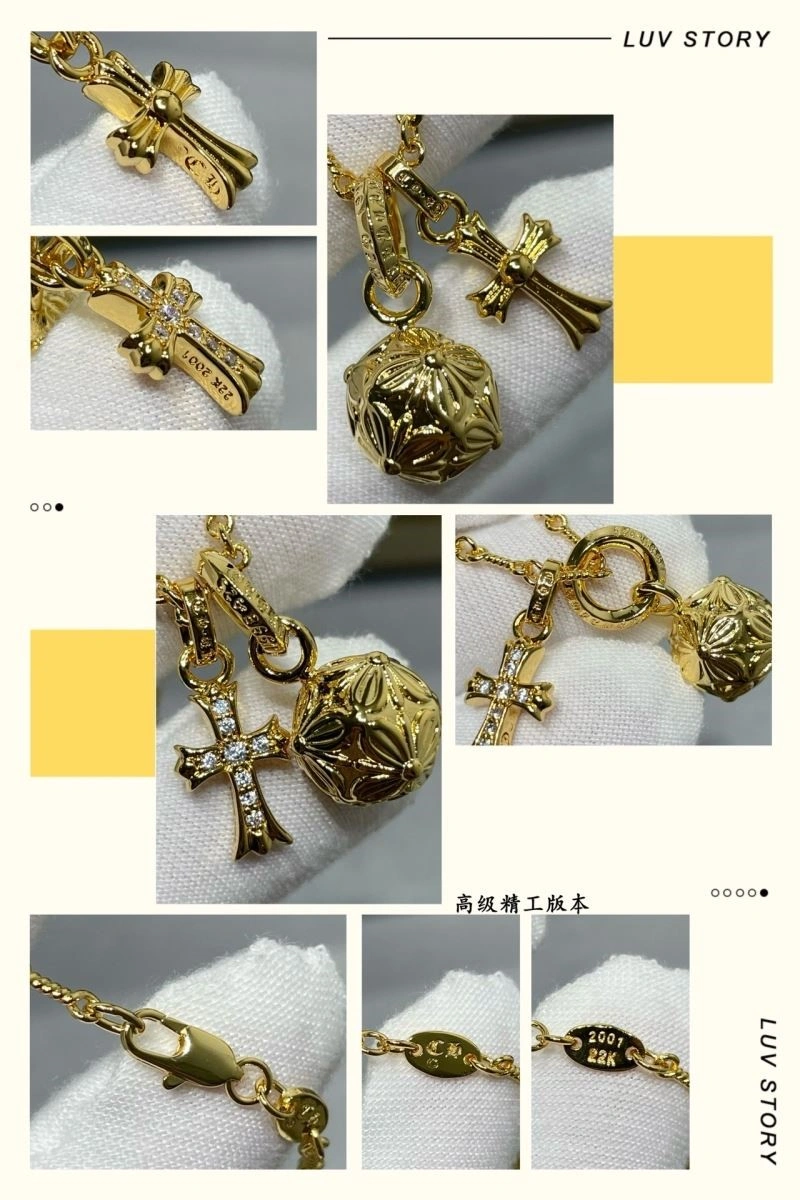 TimelessDesign Chrome Hearts Necklaces 240068