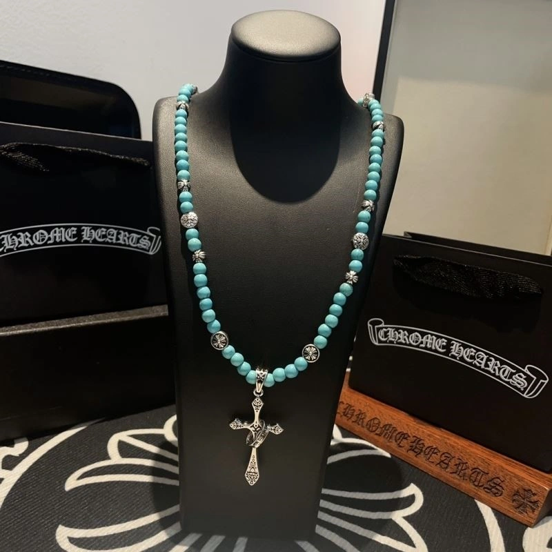 Seasonal Chrome Hearts Necklaces 239604