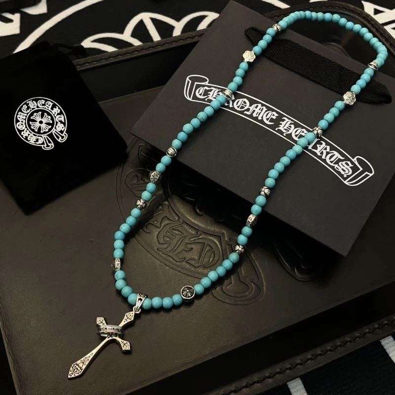 Seasonal Chrome Hearts Necklaces 239604