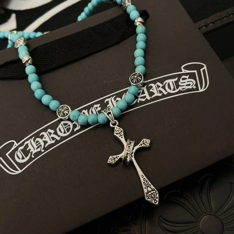 Seasonal Chrome Hearts Necklaces 239604