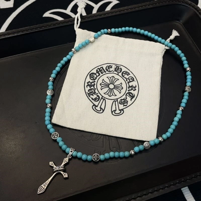 Seasonal Chrome Hearts Necklaces 239604