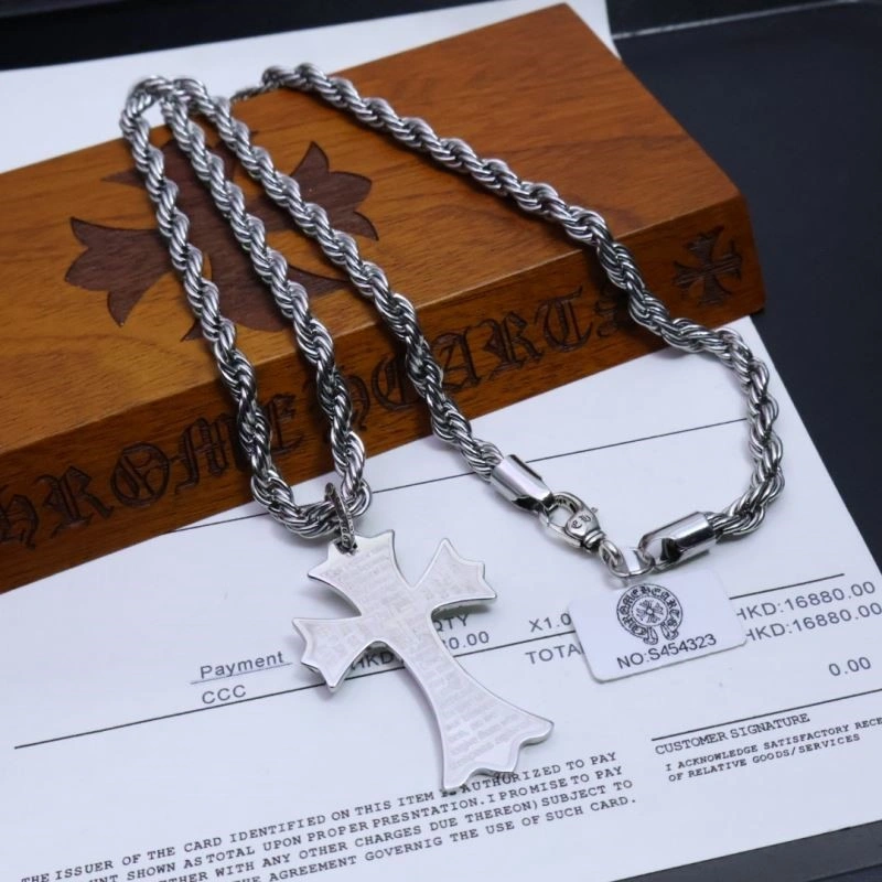 Minimalist Chrome Hearts Necklaces 239594