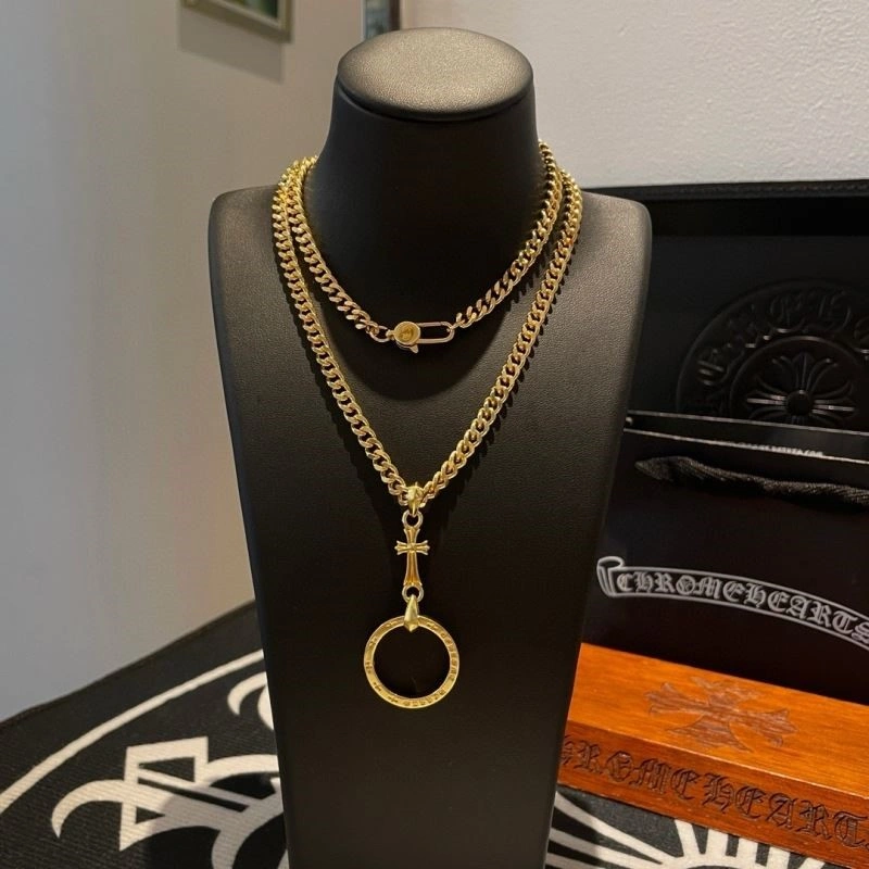 WrinkleFree Chrome Hearts Necklaces 239613