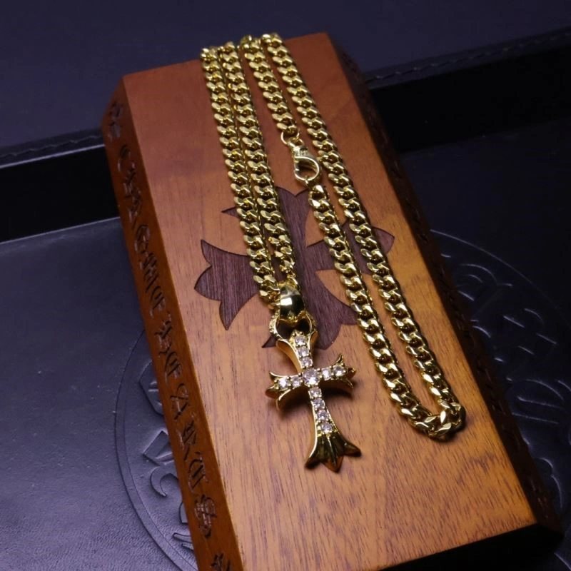 Resilient Chrome Hearts Necklaces 239549