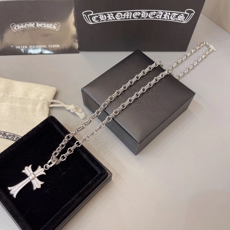 Neat Chrome Hearts Necklaces 239541