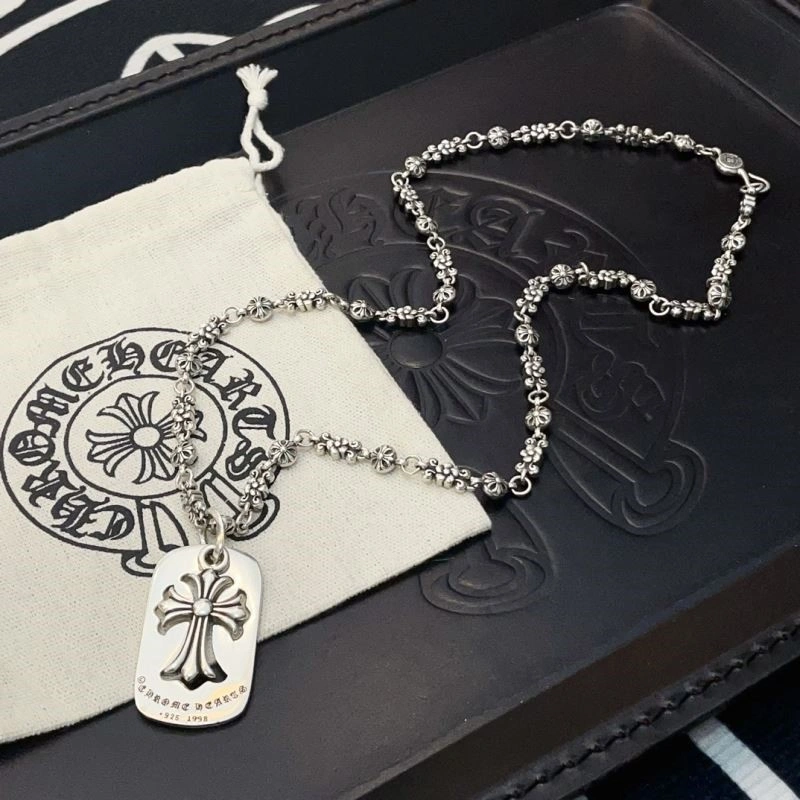 Bright Chrome Hearts Necklaces 239507