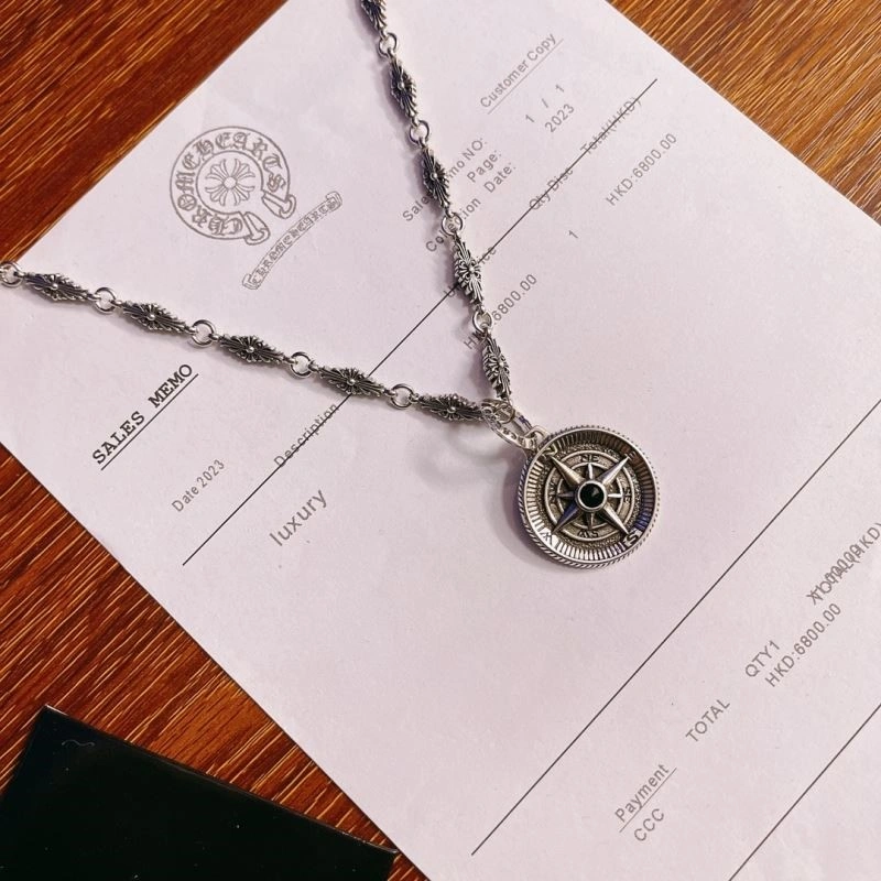 Seasonal Chrome Hearts Necklaces 239533