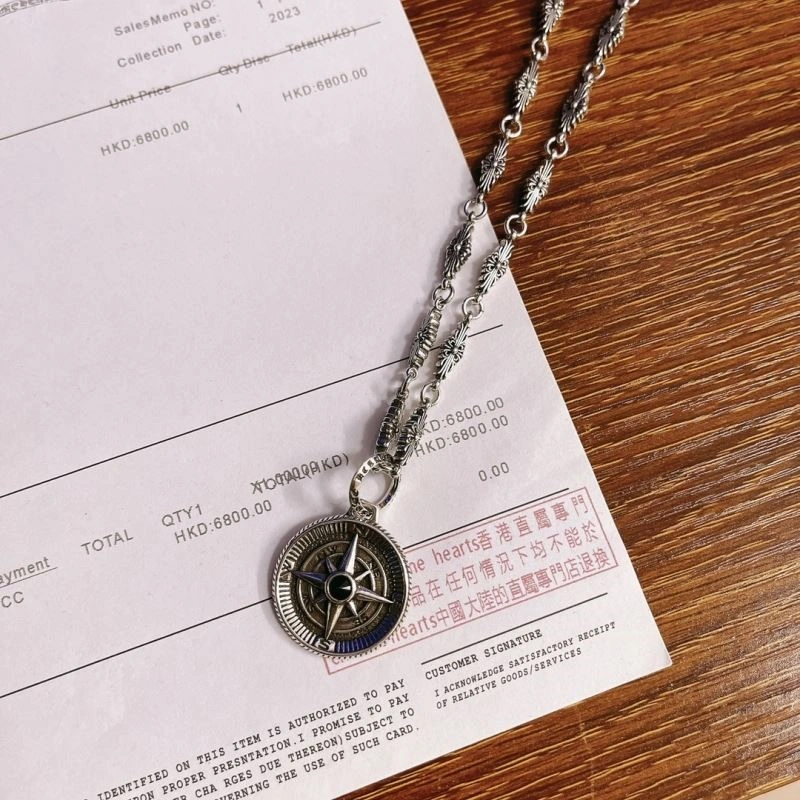 Seasonal Chrome Hearts Necklaces 239533