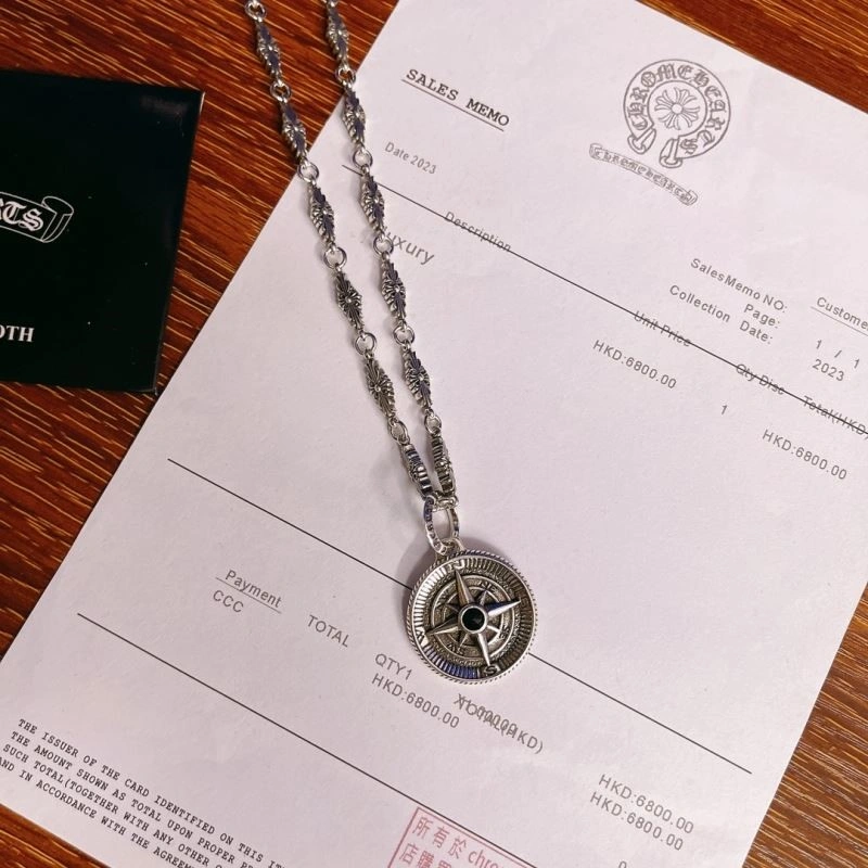 Seasonal Chrome Hearts Necklaces 239533