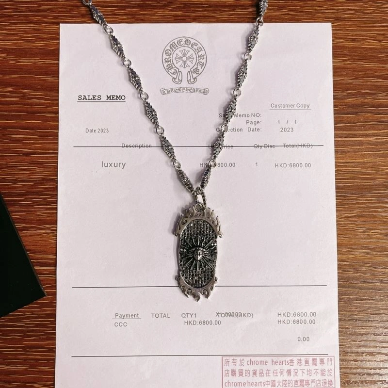 Classic Chrome Hearts Necklaces 239498