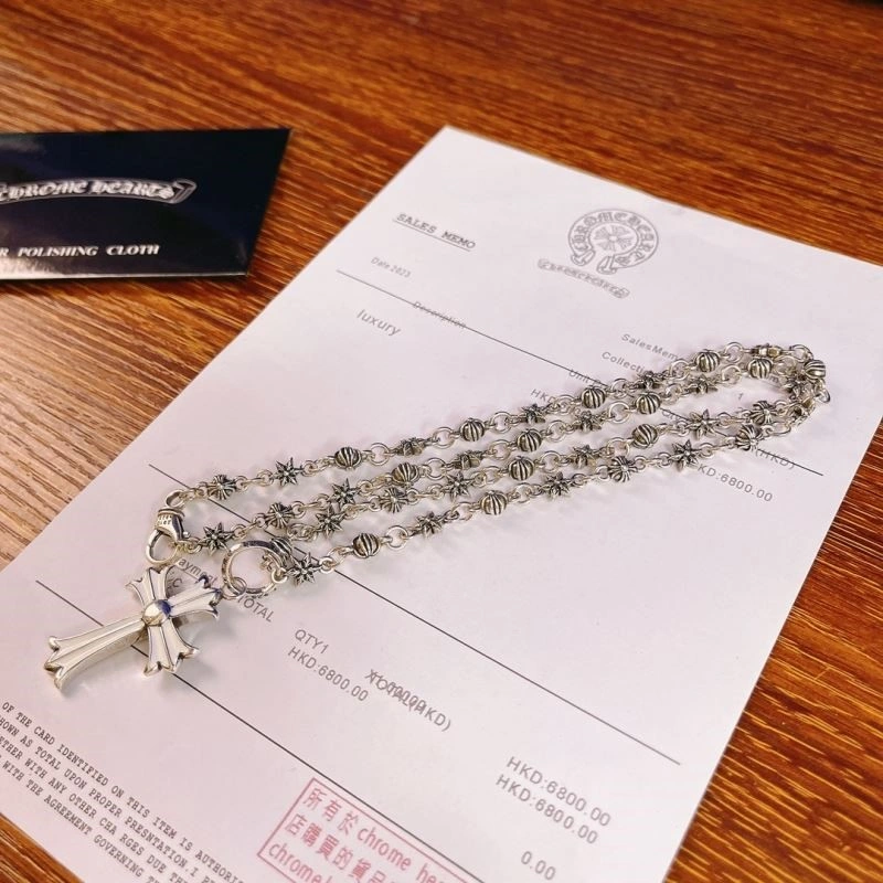 Youthful Chrome Hearts Necklaces 239487