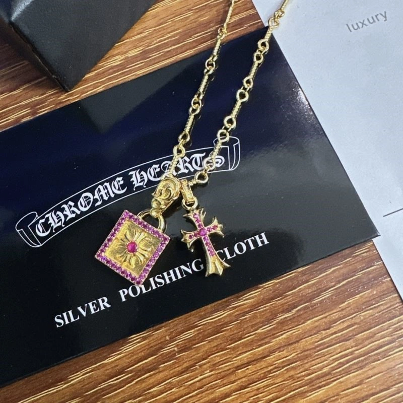 Neat Chrome Hearts Necklaces 239478