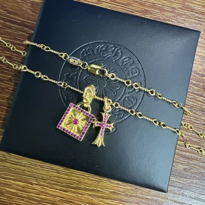 Neat Chrome Hearts Necklaces 239478