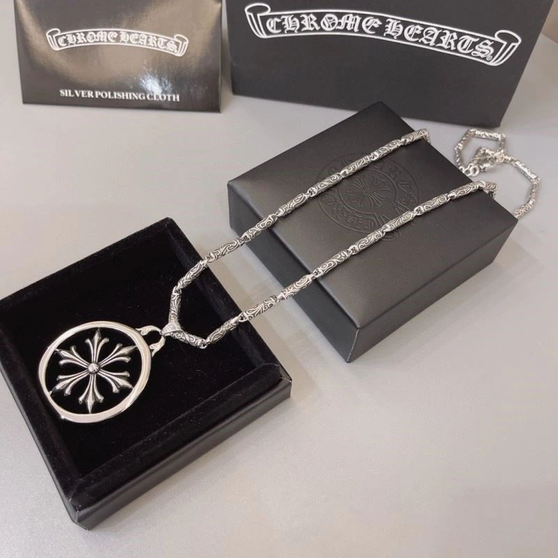 SoftTouch Chrome Hearts Necklaces 239424