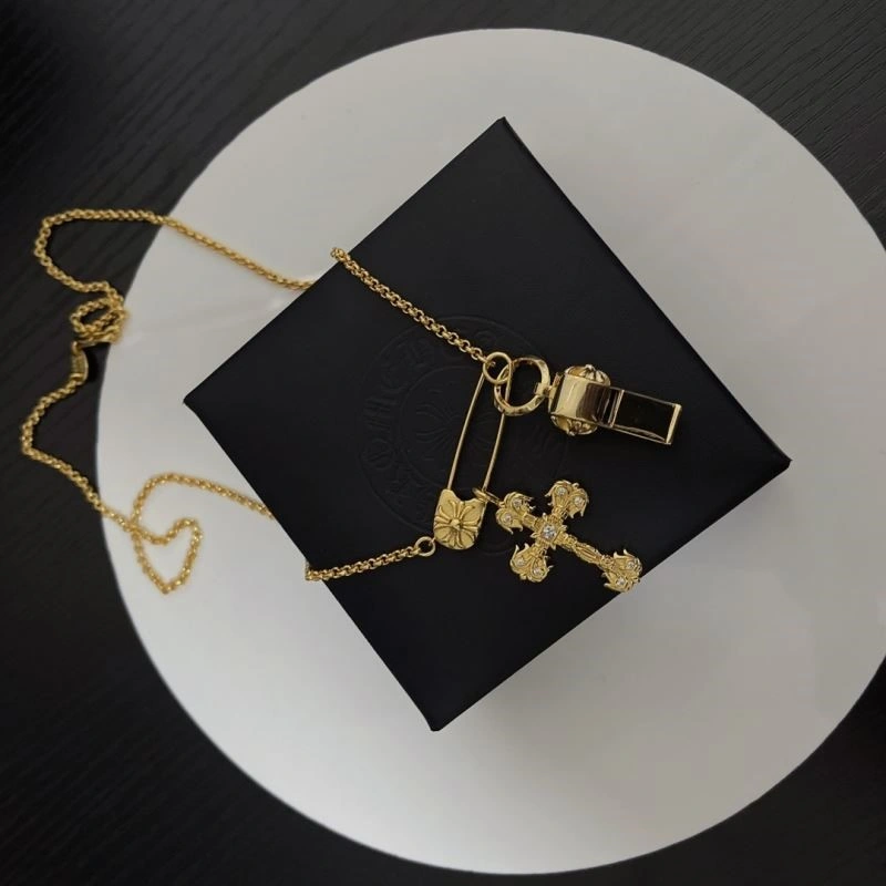 Resilient Chrome Hearts Necklaces 239412