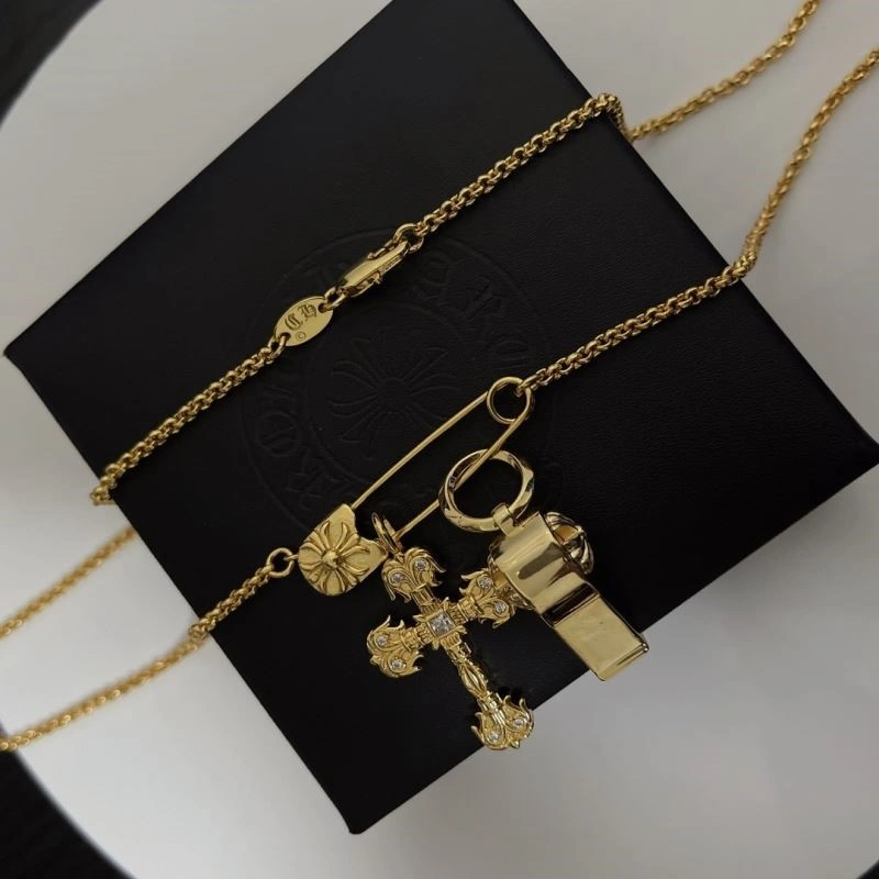Resilient Chrome Hearts Necklaces 239412