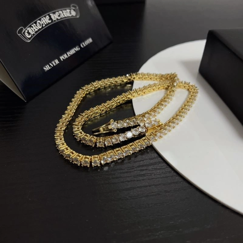 Comfortable Chrome Hearts Necklaces 239399