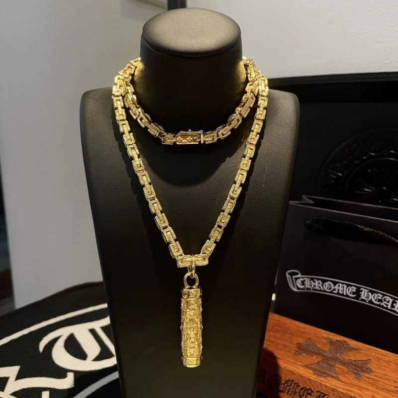 Comfortable Chrome Hearts Necklaces 239398