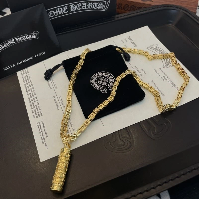 Comfortable Chrome Hearts Necklaces 239398