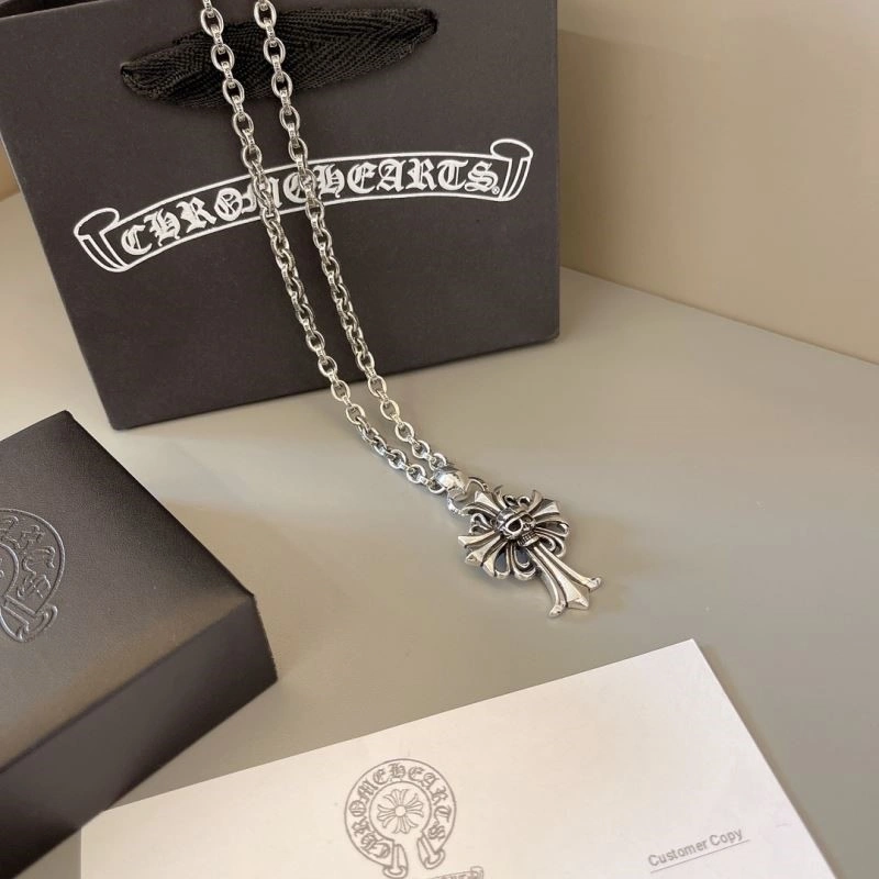 Refined Chrome Hearts Necklaces 239407