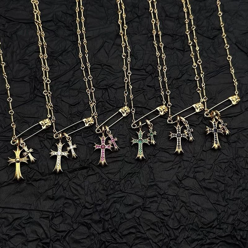 SmoothTexture Chrome Hearts Necklaces 239384