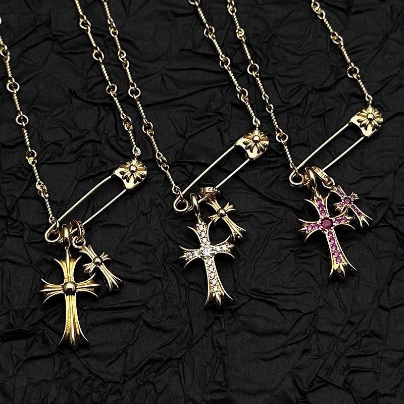 SmoothTexture Chrome Hearts Necklaces 239384