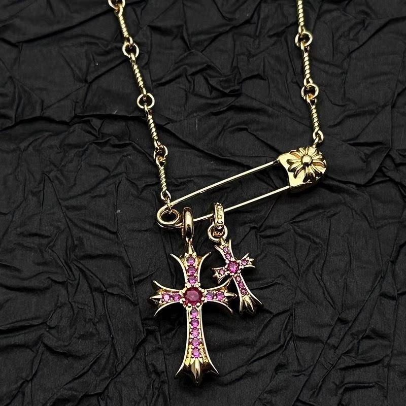 SmoothTexture Chrome Hearts Necklaces 239384