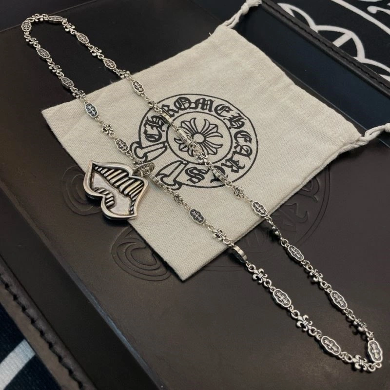 SmoothTexture Chrome Hearts Necklaces 239358