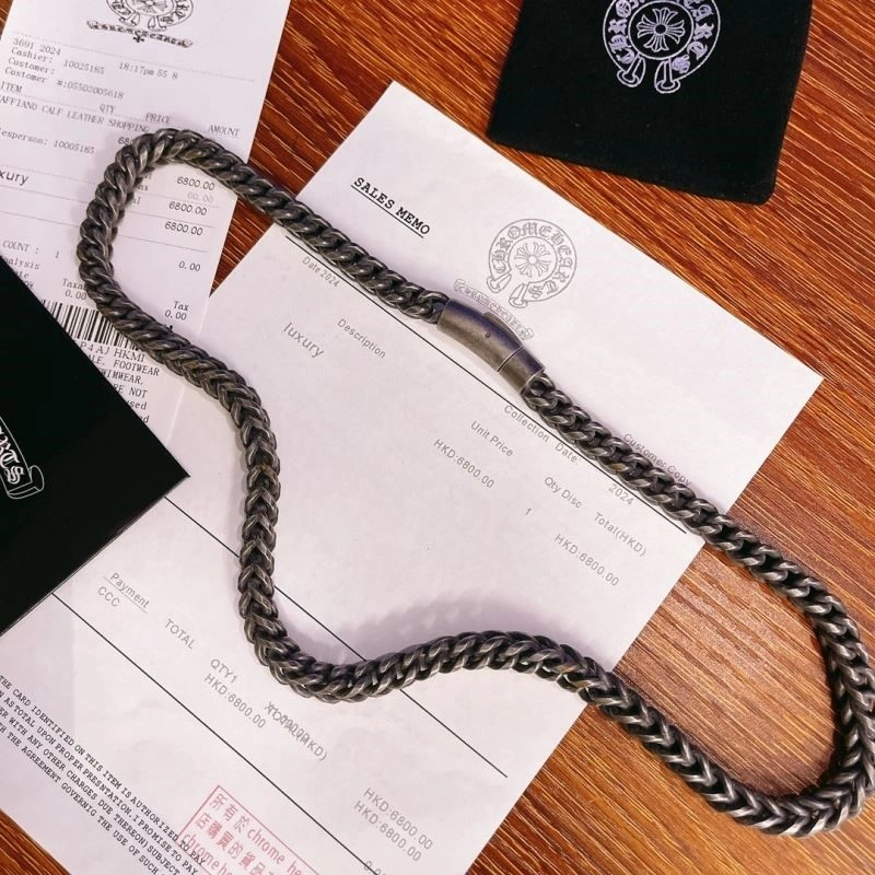 Bold Chrome Hearts Necklaces 239365