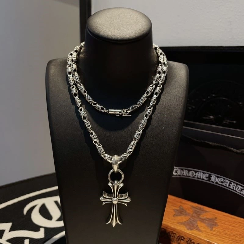 Upgraded Chrome Hearts Necklaces 239376