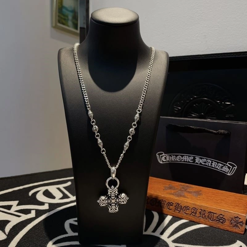 Resilient Chrome Hearts Necklaces 239312