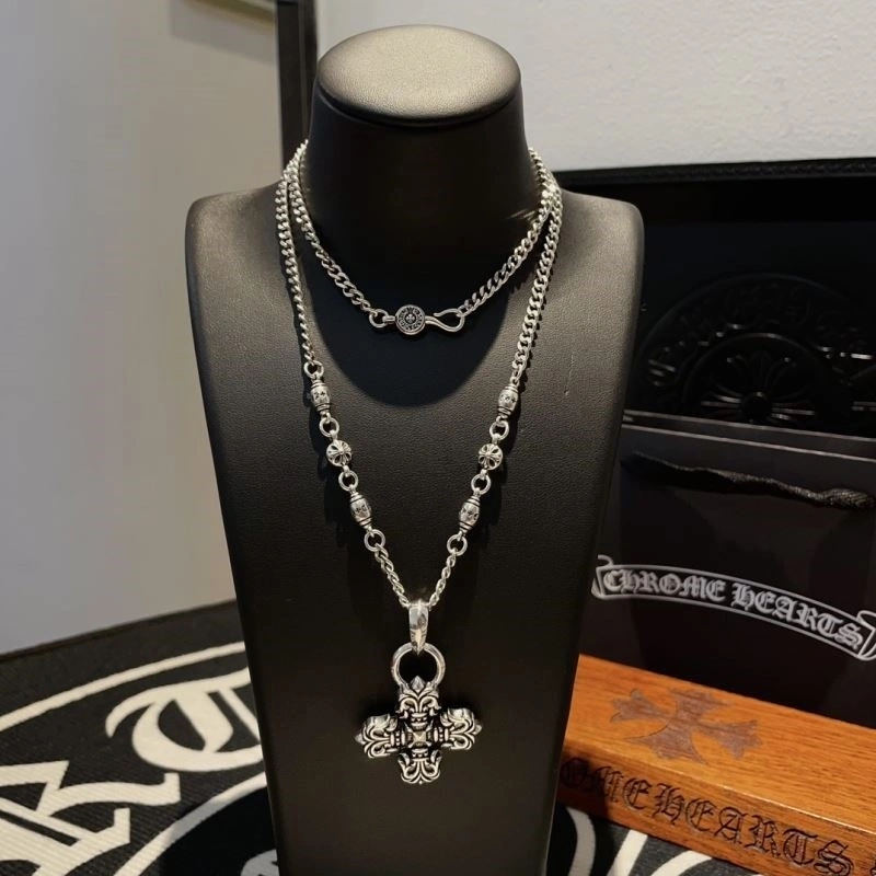 Resilient Chrome Hearts Necklaces 239312