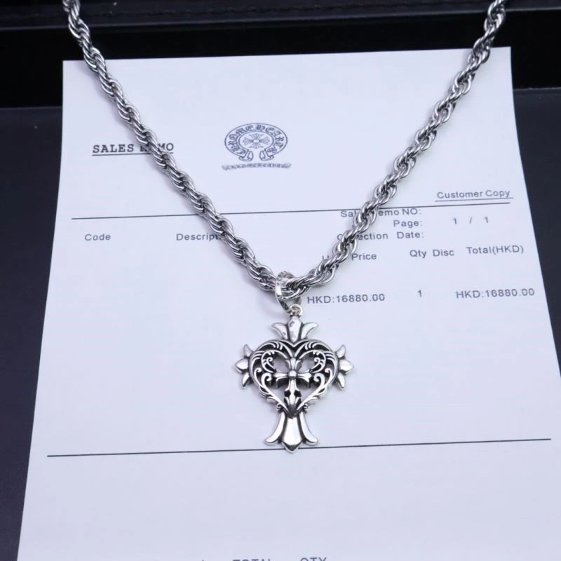 Thermal Chrome Hearts Necklaces 239277