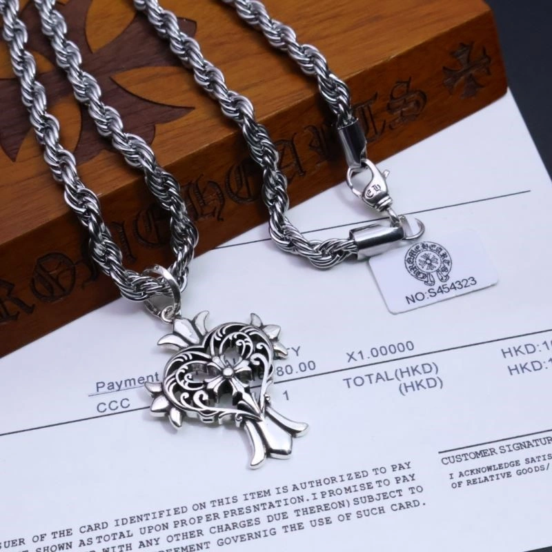 Thermal Chrome Hearts Necklaces 239277