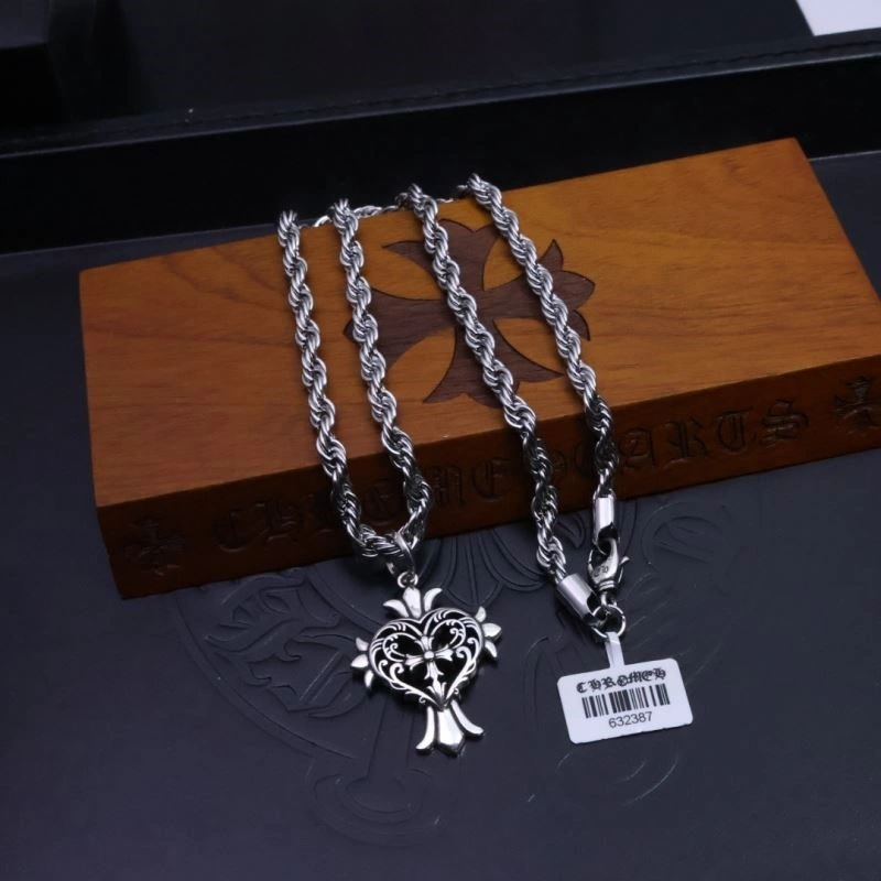 Thermal Chrome Hearts Necklaces 239277