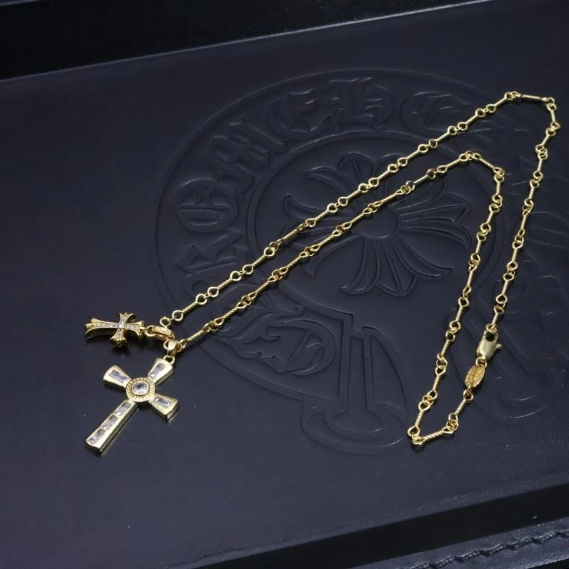 Effortless Chrome Hearts Necklaces 239243