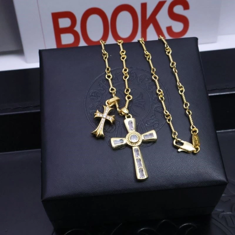 Effortless Chrome Hearts Necklaces 239243
