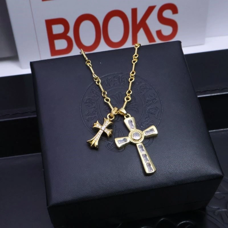 Effortless Chrome Hearts Necklaces 239243