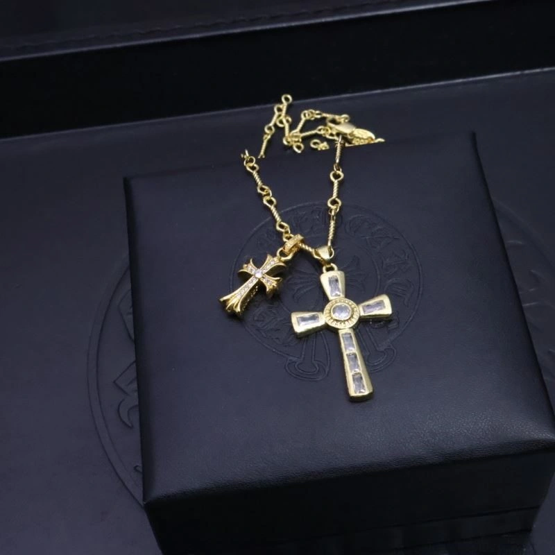Effortless Chrome Hearts Necklaces 239243