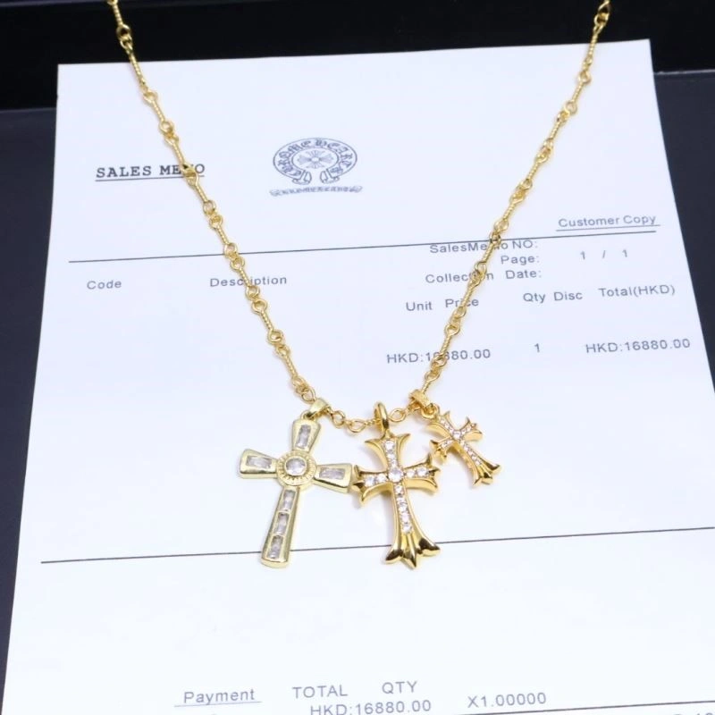 Chrome Hearts Necklaces Stylish 239302