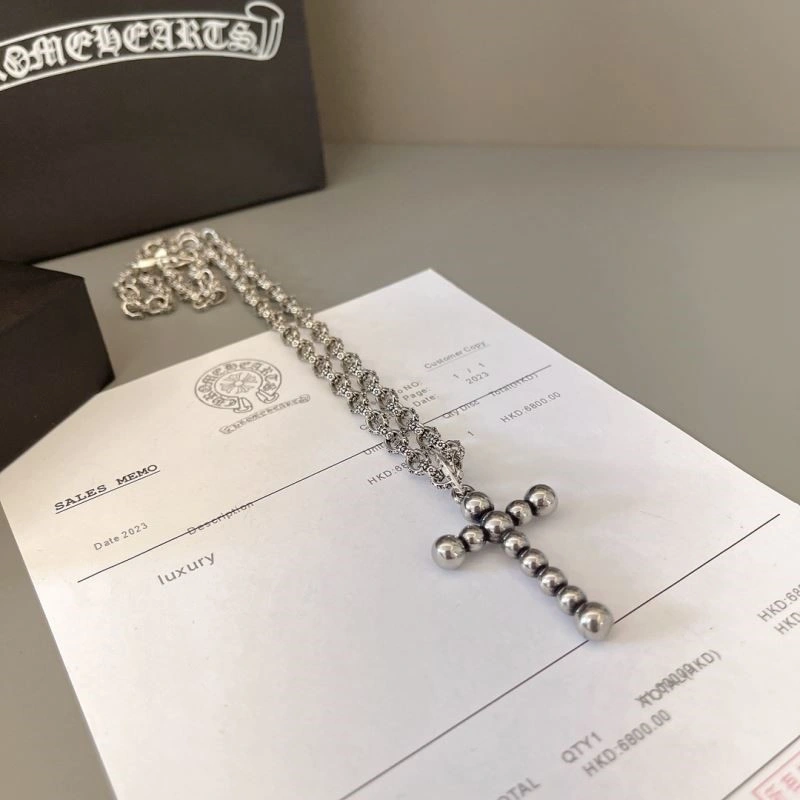 HighQuality Chrome Hearts Necklaces 238772