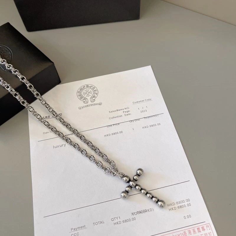HighQuality Chrome Hearts Necklaces 238772