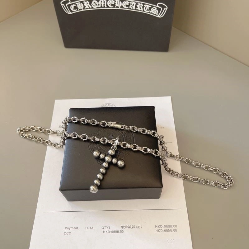 HighQuality Chrome Hearts Necklaces 238772