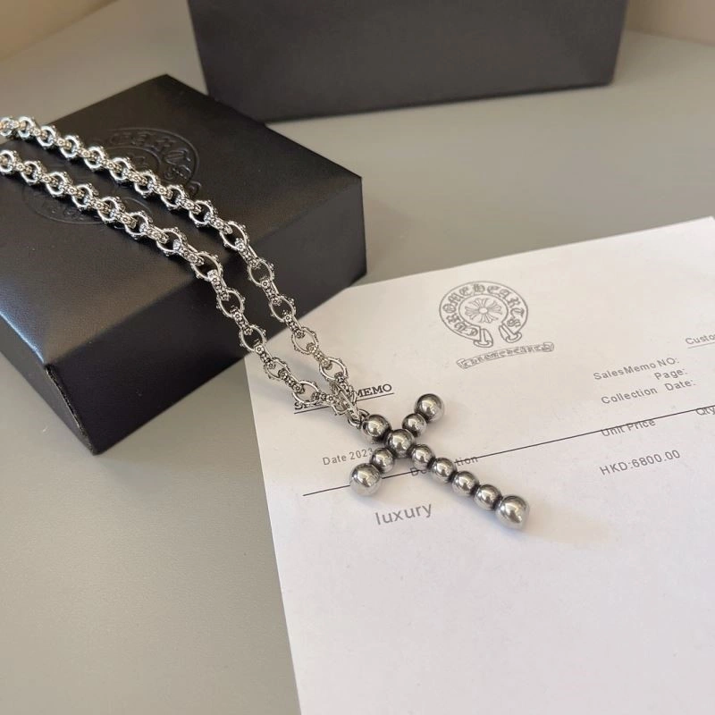 HighQuality Chrome Hearts Necklaces 238772