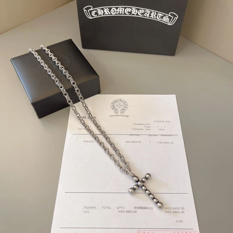HighQuality Chrome Hearts Necklaces 238772
