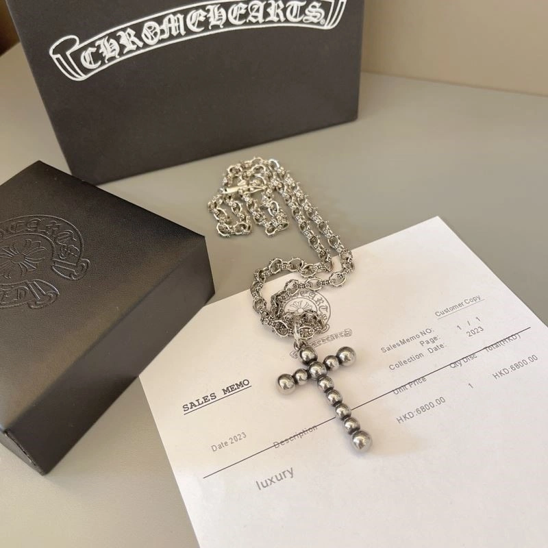 HighQuality Chrome Hearts Necklaces 238772